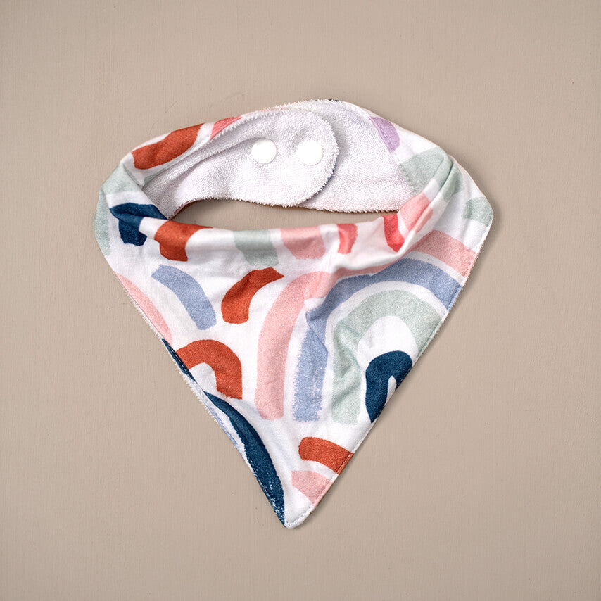 Snuggle Hunny Dribble Bib - Rainbow