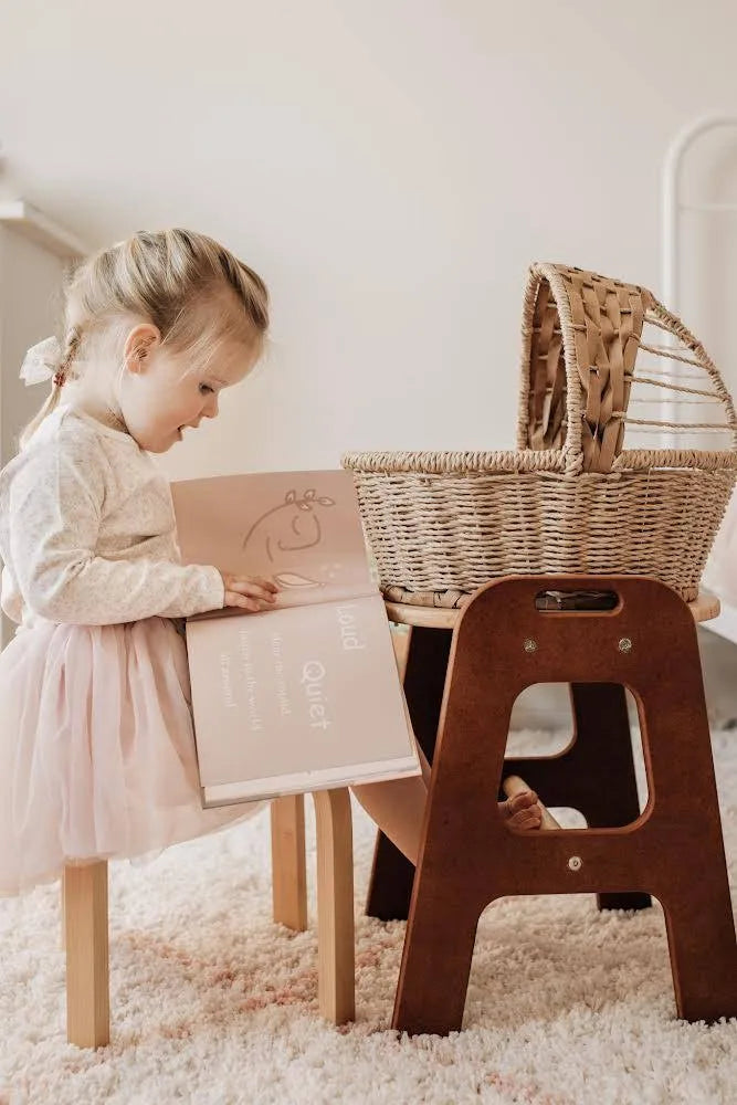 Jute Doll Bassinet