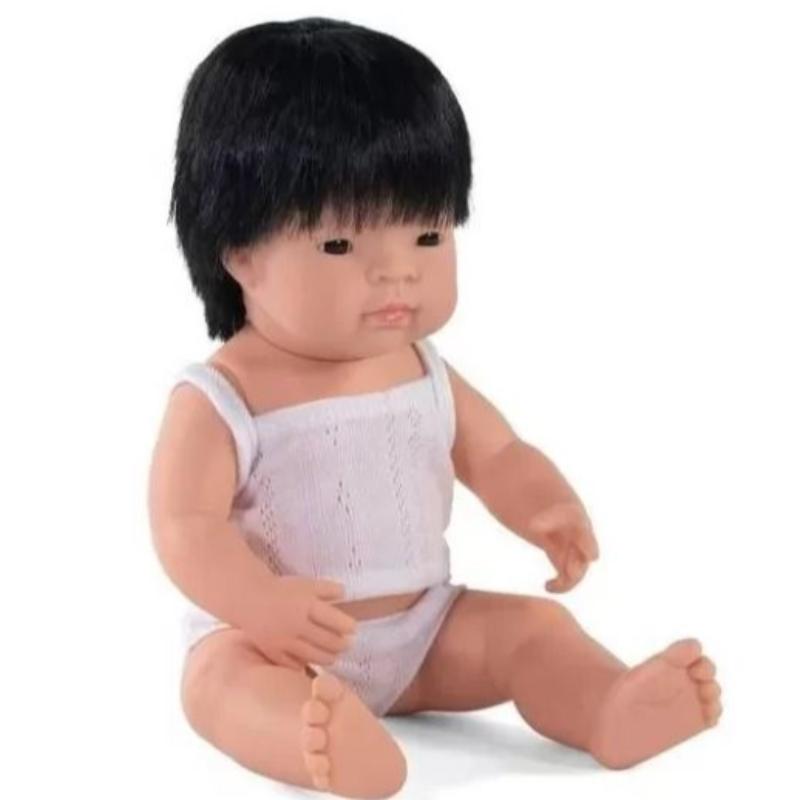 Miniland Baby Doll - Asian Boy 38cm