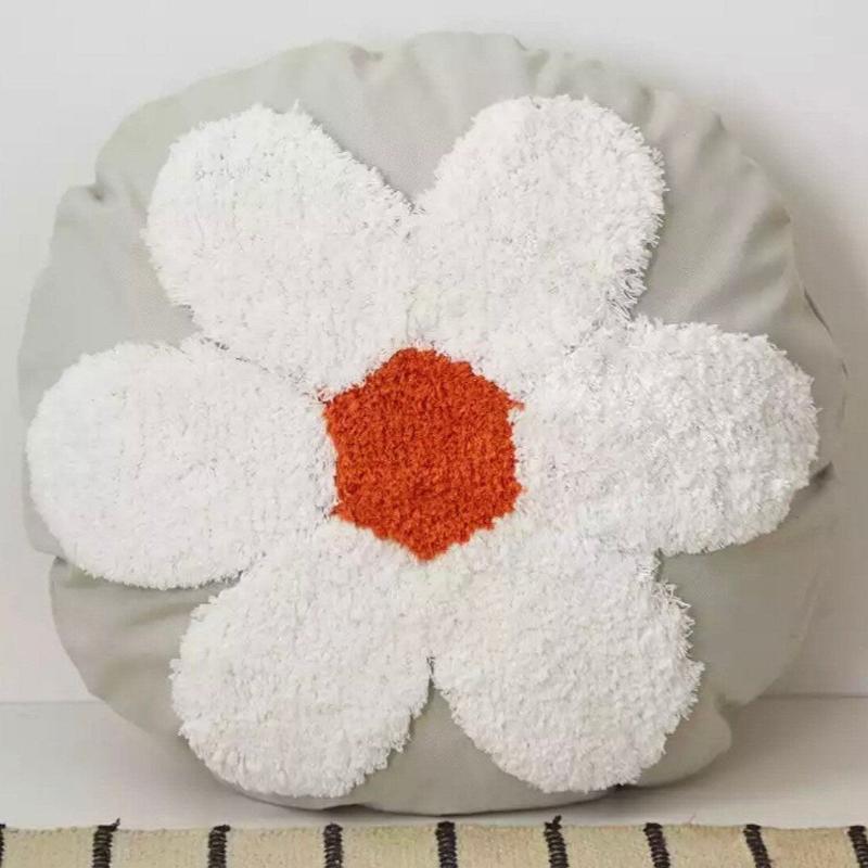 Round Flower Cushion