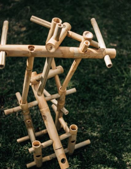Outdoor Bamboo Construction – 35 pcs