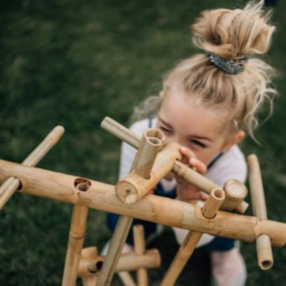 Outdoor Bamboo Construction – 35 pcs