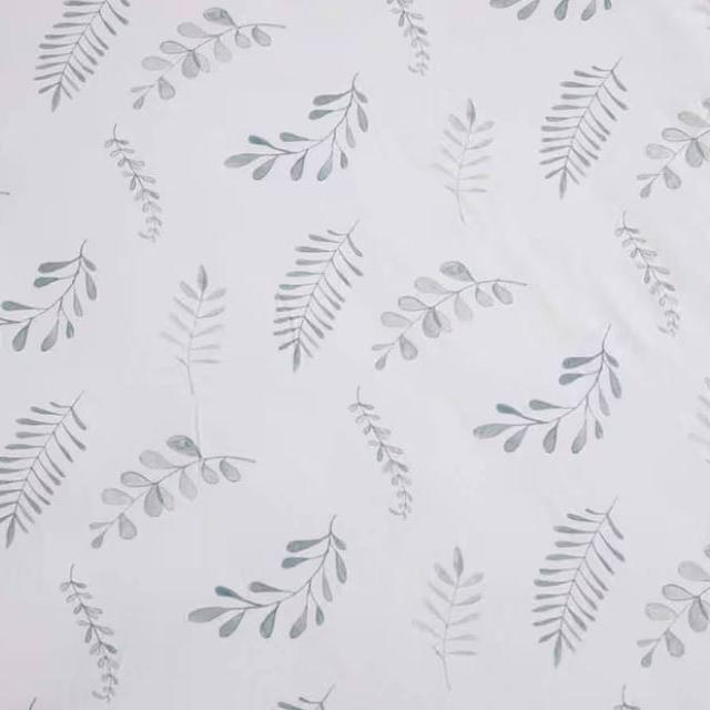 Wild Fern Fitted Cot Sheet