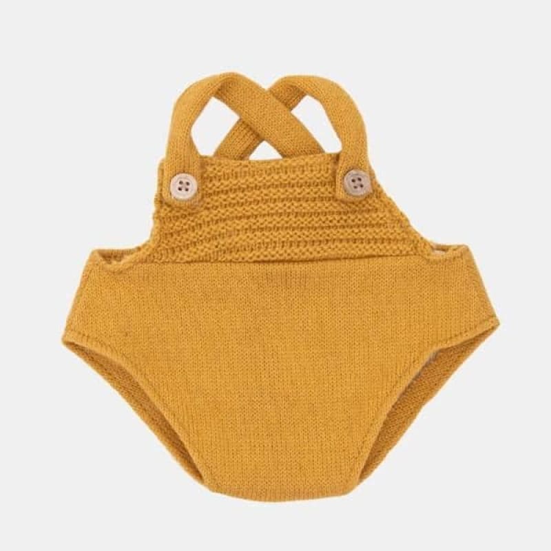 Dinkum Doll Romper - Mustard - Olli Ella Fast shipping