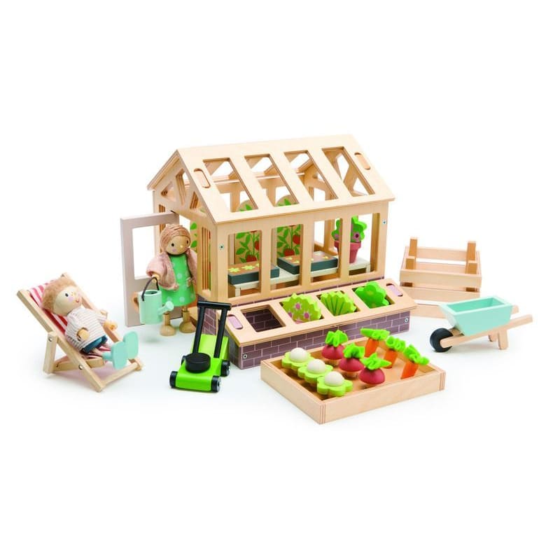 Green House Garden Set - pretend play Le Toy Van Fast