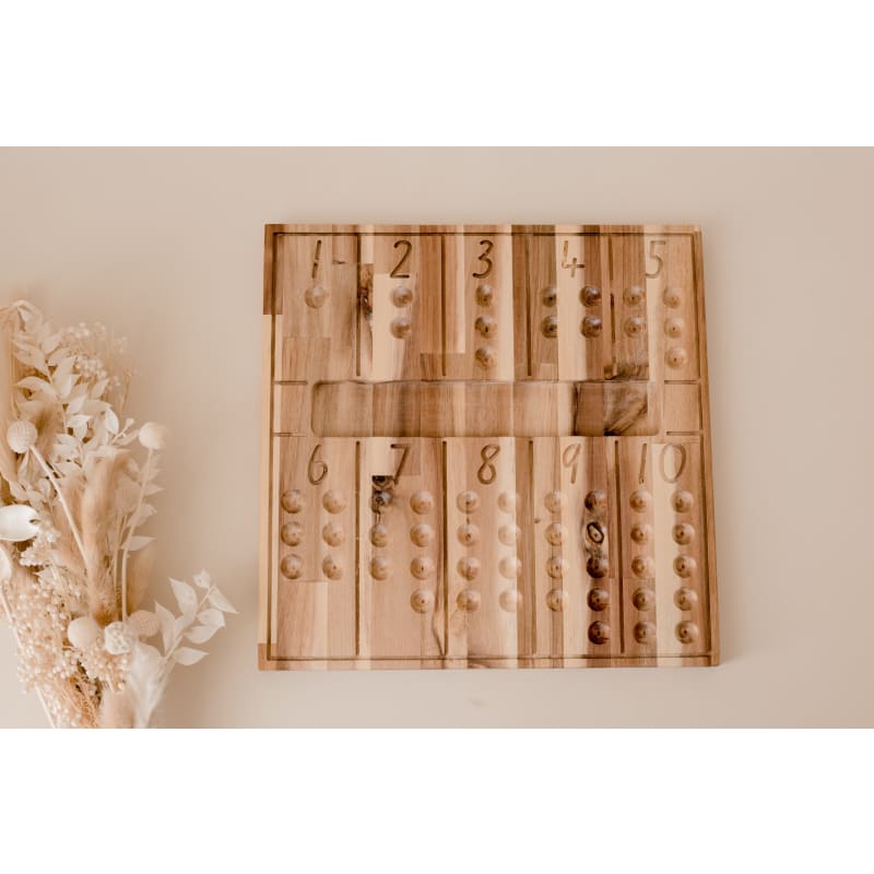 Natural Counting board - QToys Fast shipping Board | Qtoys