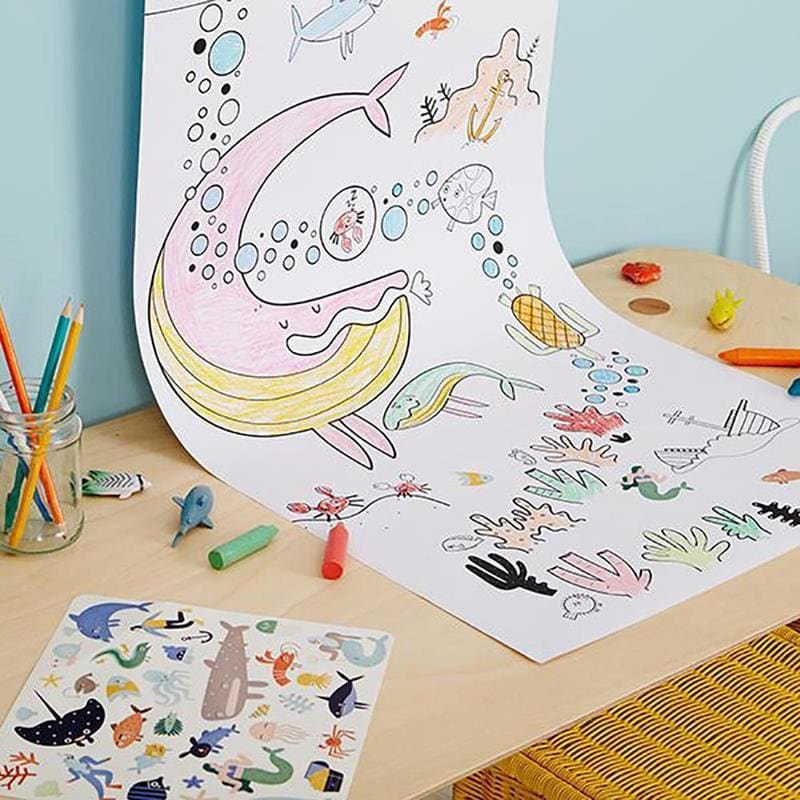 Olli Ella | Playpa Stickers - Ocean - Fast shipping