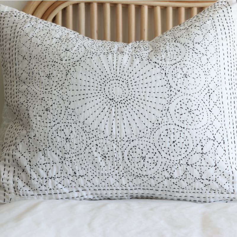 Sun Kantha Cushion - Affordable Homewares Fast shipping