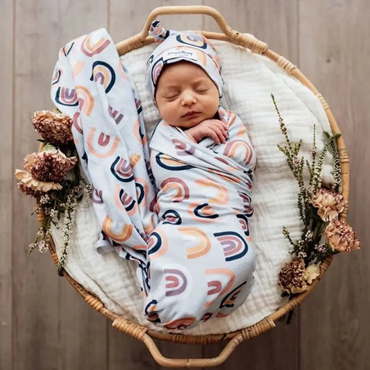 How to Swaddle a Newborn Baby with a Muslin or Jersey Wrap