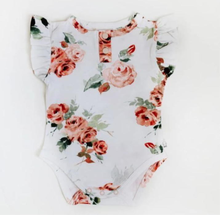 Newborn Baby Rose Summer Clothing Set