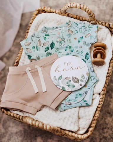 Newborn Baby Pebble + Daintree Summer Clothing Set