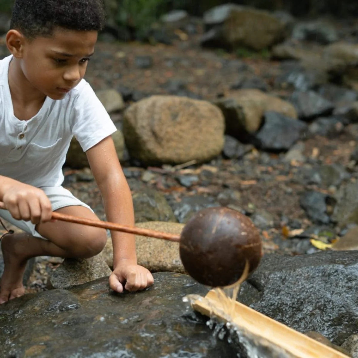 Qtoys Outdoor Indoor  Bamboo Channel set of 18 pcs