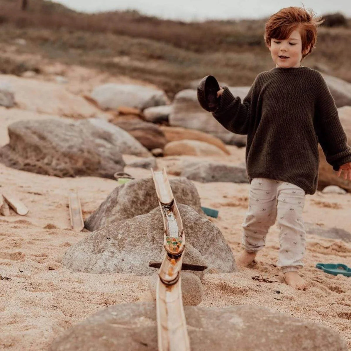 Qtoys Outdoor Indoor  Bamboo Channel set of 18 pcs