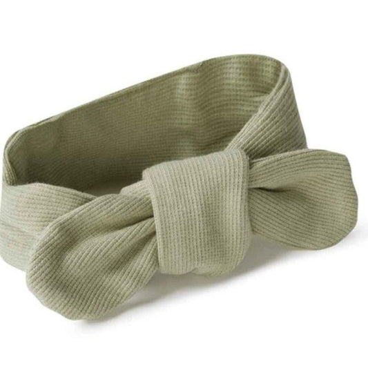 Snuggle Hunny Organic Ribbed Topknot Baby Headband - Dewkist