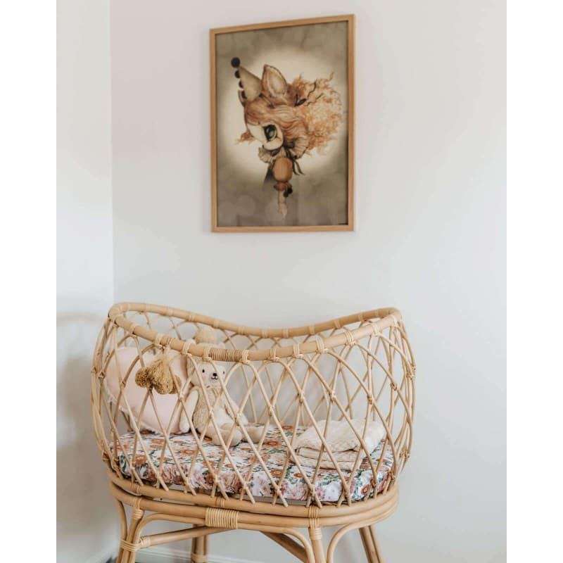 Florence Fitted Bassinet Sheet & Change Pad - Snuggle Hunny