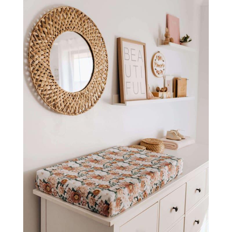 Florence Fitted Bassinet Sheet & Change Pad - Snuggle Hunny