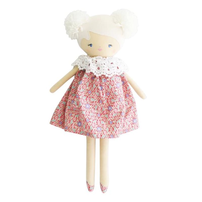 Aggie Doll 45cm Berry Floral - Alimrose Fast shipping