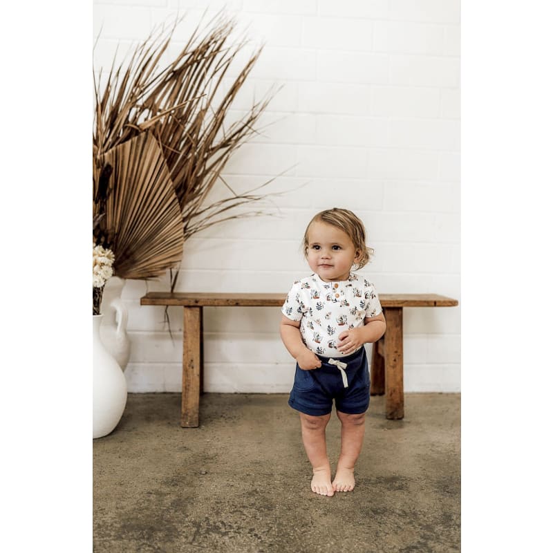 Arizona Short Sleeve Baby Bodysuit - Snuggle Hunny Kids Fast