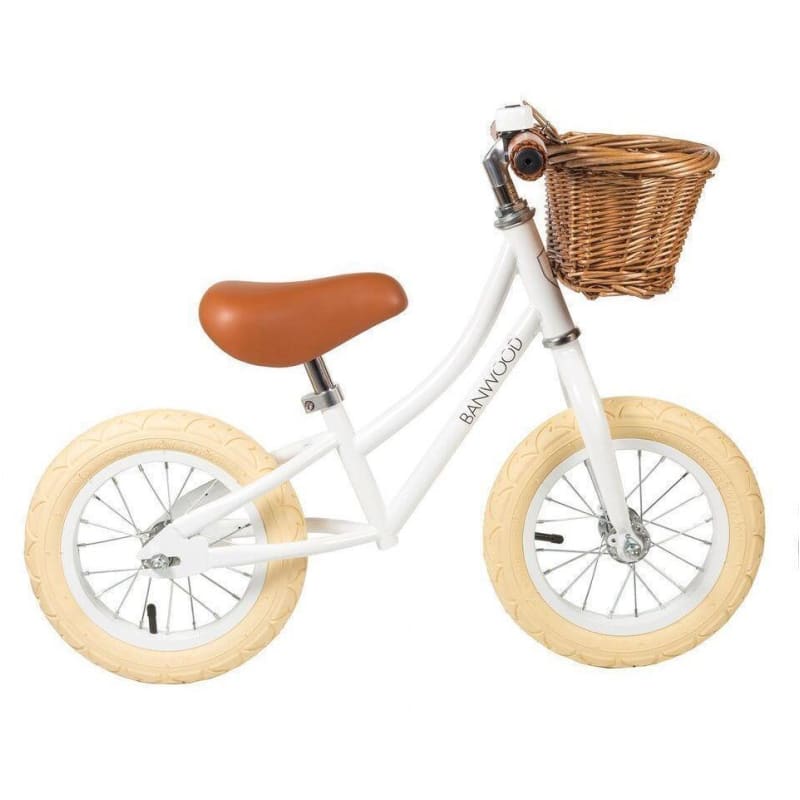 Balance Bike First Go - White | Banwood - Fast shipping 