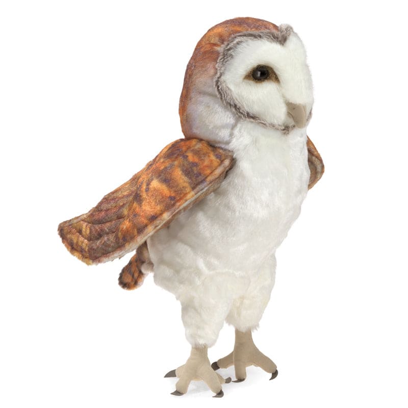 Barn Owl Puppet - Puppets & Marionettes Folkmanis Fast