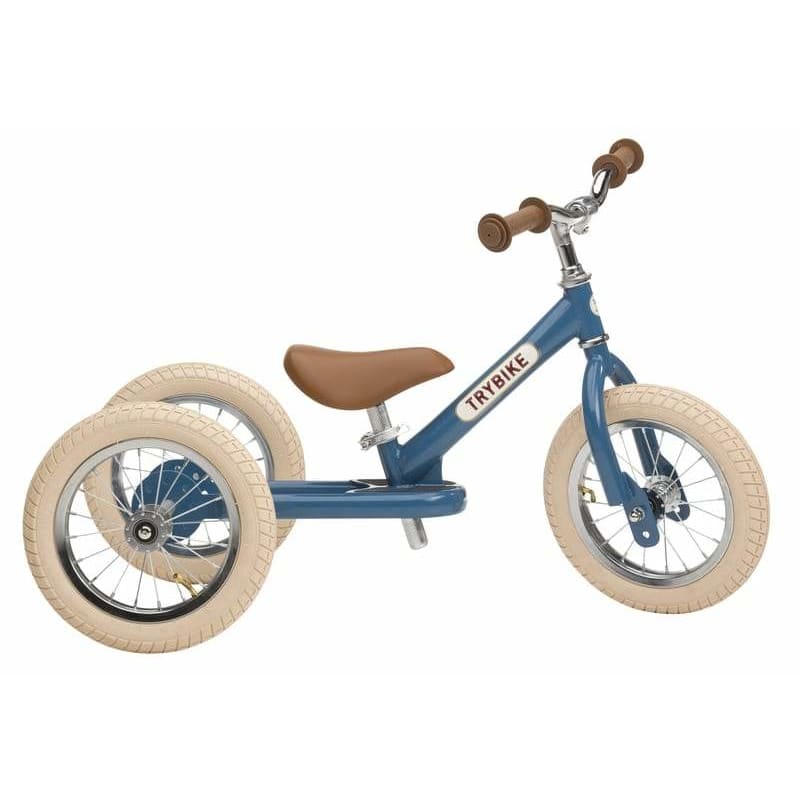 Blue Vintage Trybike + Optional Helmet - Fast shipping