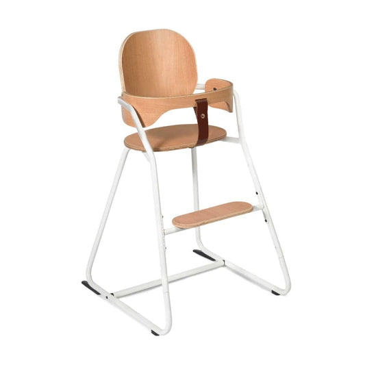 Charlie Crane Tibu High Chair with Baby Set in Gentle White 