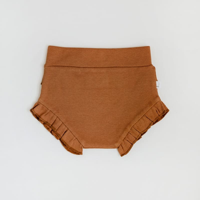 Chestnut High Waist Baby Bloomers - Snuggle Hunny Kids Fast