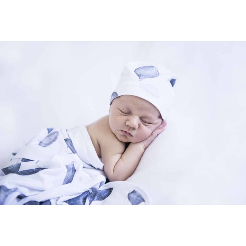 Cloud Chaser Jersey Baby Wrap & Beanie | Snuggle Hunny Kids