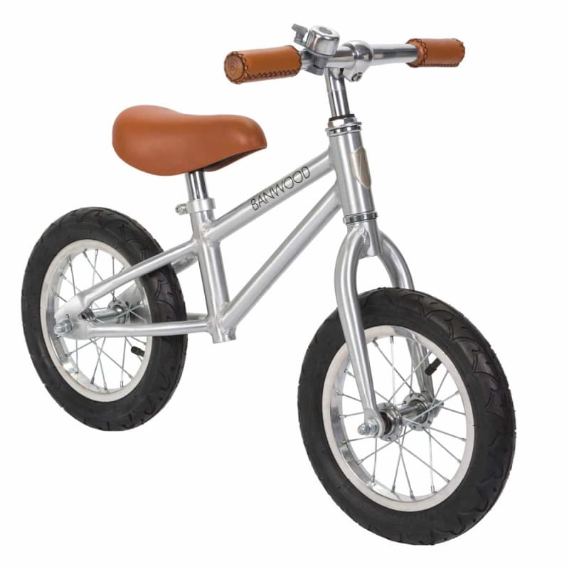First Go Balance Bike - Chrome | Banwood - Fast shipping