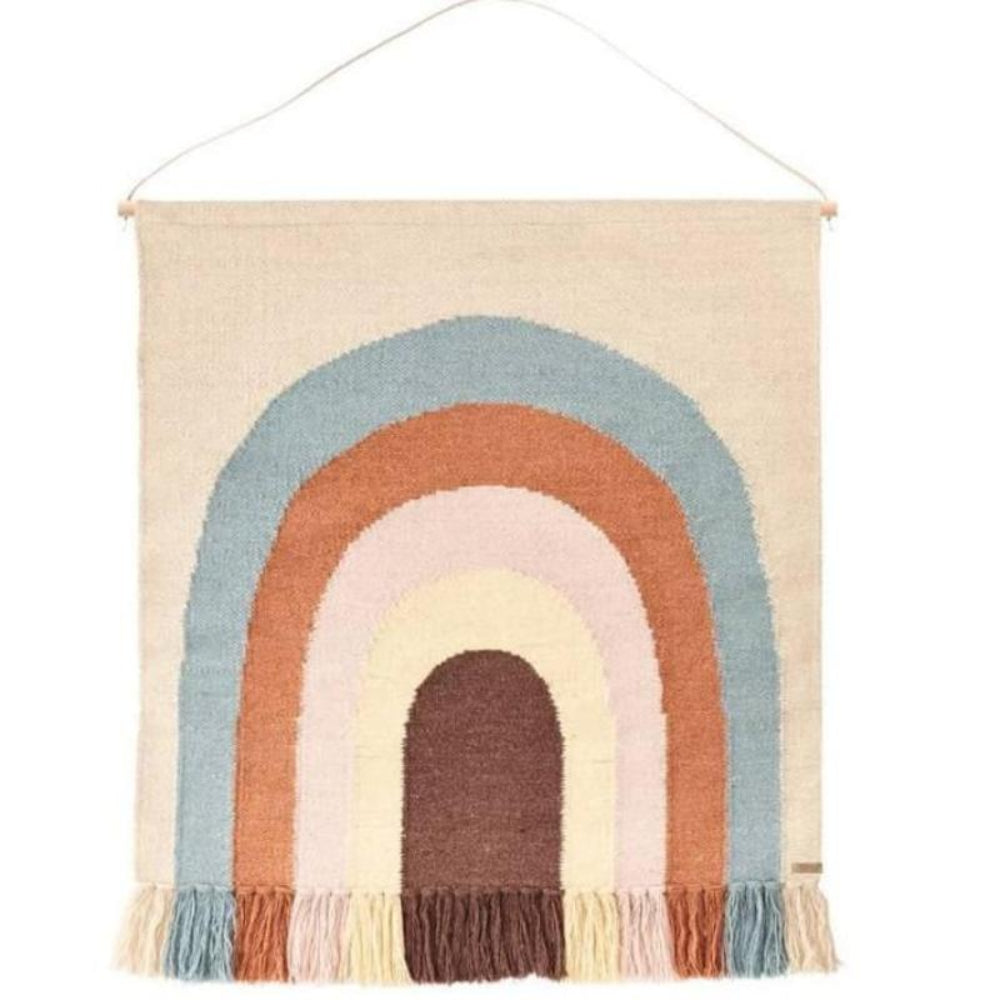 Follow The Rainbow Wall Rug Multi | Oyoy – Dreamy Kidz