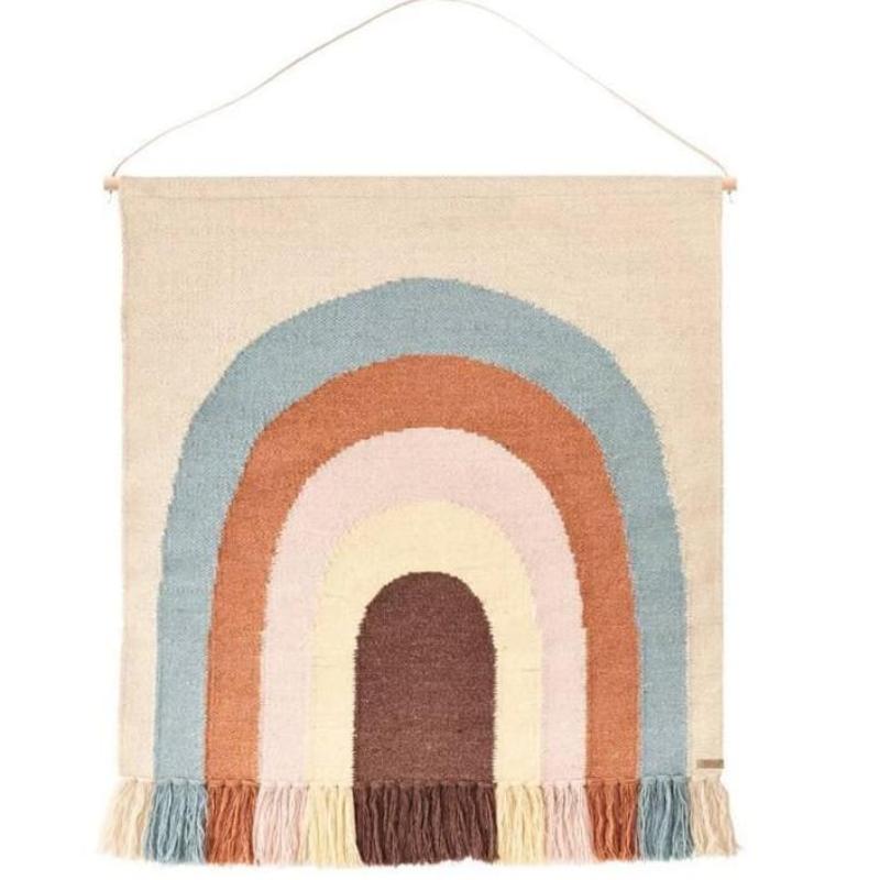 Follow The Rainbow Wall Rug multi - Rugs OYOY Fast shipping