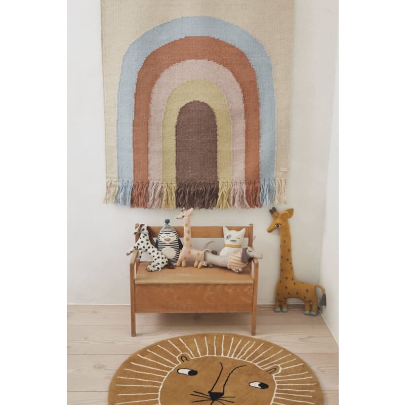 Follow The Rainbow Wall Rug multi - Rugs OYOY Fast shipping