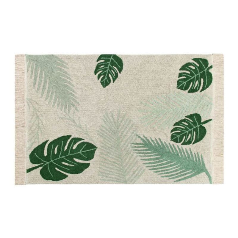 Lorena Canals Washable Rug Tropical Green - Fast shipping