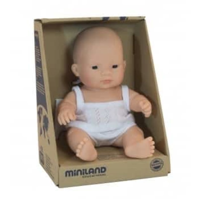 MINILAND Baby Doll - Asian Boy 21cm - Miniland Fast shipping