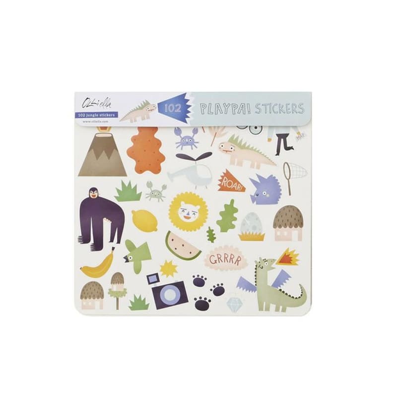 Olli Ella | Playpa Stickers - Jungle - Fast shipping