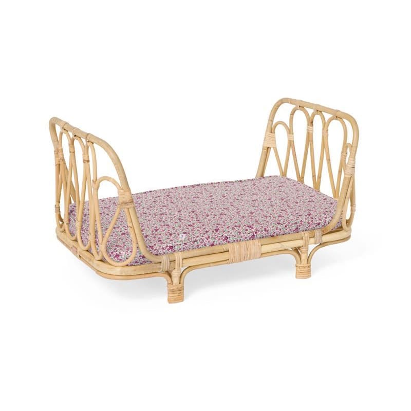 Rattan Baby Dolls Daybed - Meadow - Poppie Toys Fast