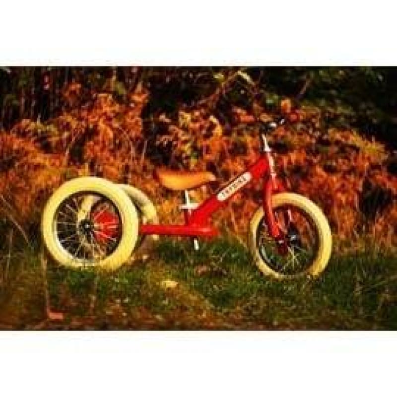 Red Trybike + Optional Helmet - Fast shipping