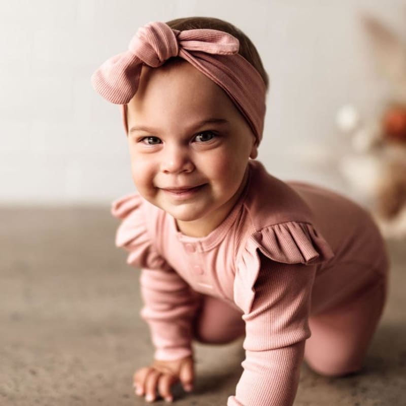 Rose Baby Topknot - Snuggle Hunny Kids Fast shipping