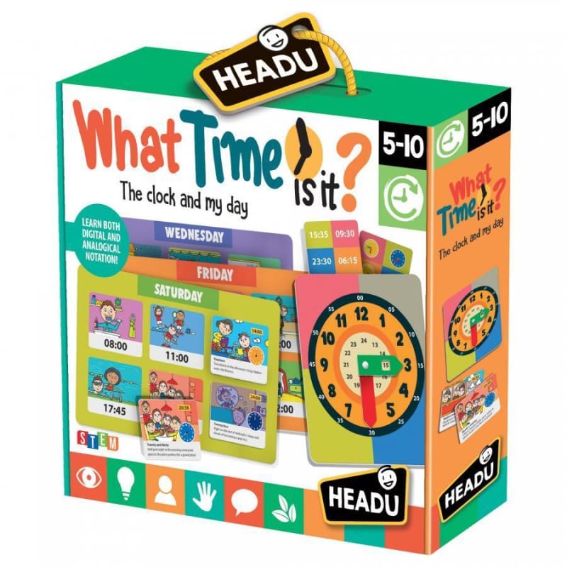 What time is it? Jigsaw Puzzle - Headu Fast shipping Time